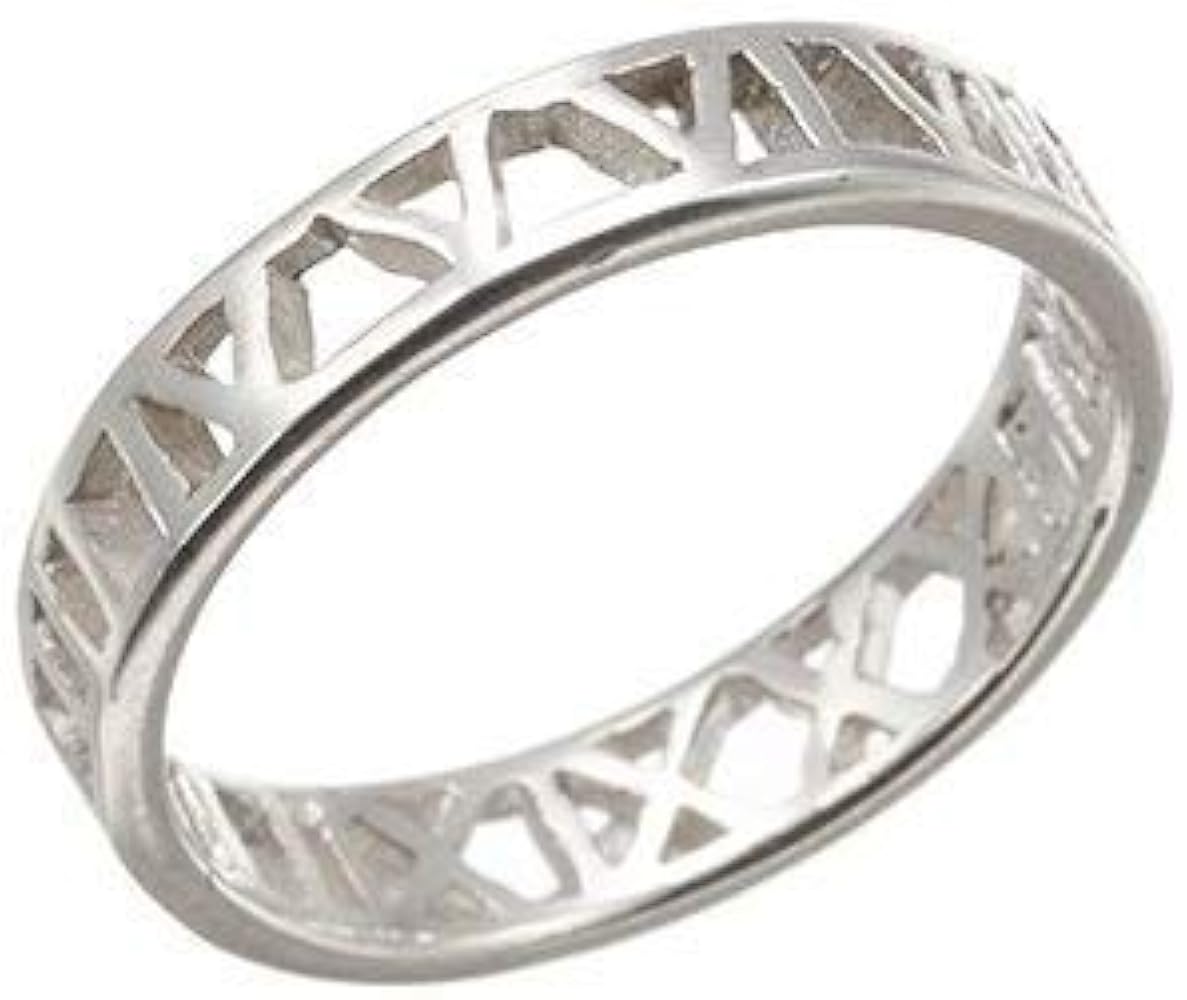 Amazon | アクセサリーショップピエナ シルバー925 リング 5号